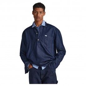 риза,с,дълъг,ръкав,дамски,ризи,мъжки,ризи,pepe,jeans,jermain,long,sleeve,shirt,blue,(denim,000)
