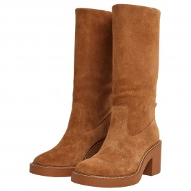 Обувки Pepe jeans Nicole boots - Brown (Cognac) обувки,дамски,боти,дамски,високи,обувки,за,ходене,pepe,jeans,nicole,boots,brown,(cognac)