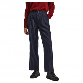 панталони,дамски,панталони,pepe,jeans,rene,high,waist,pants,multi,(black)