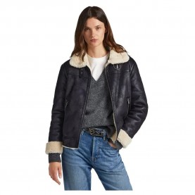 яке,дамски,якета,и,палта,pepe,jeans,ruth,leather,jacket,brown