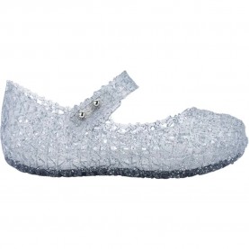 Обувки Melissa Mini Campana Papel ballet pumps - White (Glitter Holografico) обувки,дамски,обувки,melissa,mini,campana,papel,ballet,pumps,white,(glitter,holografico)
