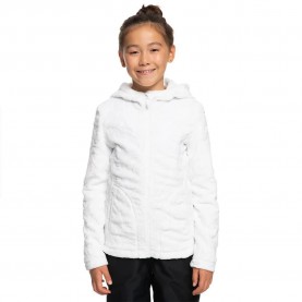Блуза Roxy Igloo full zip sweatshirt - White (Bright White) блуза,детски,блузи,roxy,igloo,full,zip,sweatshirt,white,(bright,white)