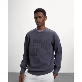 блуза,мъжки,пуловери,ecoalf,aixalf,sweatshirt,caviar,(grey)
