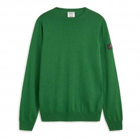 блуза,мъжки,пуловери,ecoalf,bayonalf,sweater,green,(grass,green)