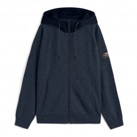 блуза,мъжки,пуловери,ecoalf,peralalf,full,zip,sweatshirt,blue