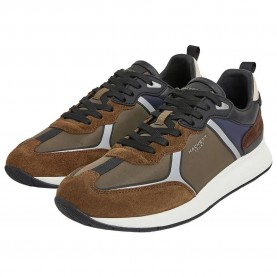 маратонки,мъжки,маратонки,hackett,h,runner,phil,trainers,khaki,green,(green,brown)