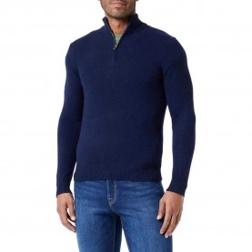 блуза,мъжки,пуловери,hackett,hm703022,half,zip,sweater,navy,(blue)