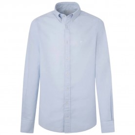 риза,с,дълъг,ръкав,мъжки,ризи,hackett,garment,dyed,oxford,slim,fit,long,sleeve,shirt,sky,blue,(blue)