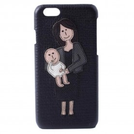 други,аксесоари,dolce,&,gabbana,iphone,6,6s,phone,case,black,(black,white)