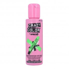 Crazy color Toxic 002298 100ml Permanent Dye - Clear (N.79) хигиена,коса,crazy,color,toxic,002298,100ml,permanent,dye,clear,(n.79)