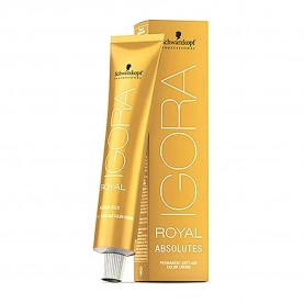 Schwarzkopf Igora Royal Absolutes 60ml Permanent Dye - Golden (N.6-50) хигиена,коса,schwarzkopf,igora,royal,absolutes,60ml,permanent,dye,golden,(n.6,50)