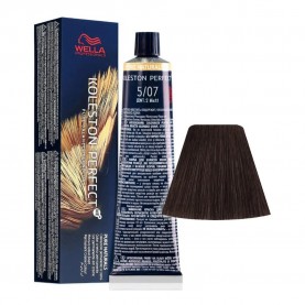 Wella Koleston Me+ 60ml Permanent Dye - Clear (Light Brown / Red / N.5.07) хигиена,коса,wella,koleston,me+,60ml,permanent,dye,clear,(light,brown,red,n.5.07)