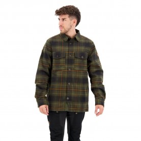 риза,с,дълъг,ръкав,мъжки,ризи,fjällräven,Övik,lite,padded,long,sleeve,shirt,green,(deep,forest,black)