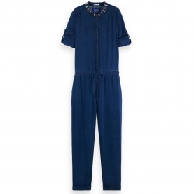 гащеризон,дамски,гащеризони,scotch,&,soda,indigo,tencel,jumpsuit,blue