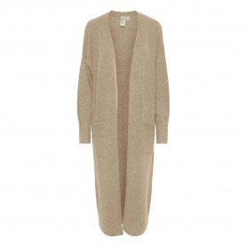 жилетка,дамски,пуловери,дамски,плетени,дрехи,yas,balis,cardigan,beige,(nomad)