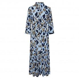 рокля,дамски,поли,и,рокли,yas,savanna,long,sleeve,long,dress,blue