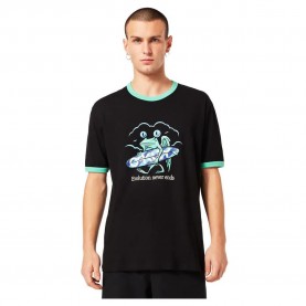 Тениска Oakley Never Ends short sleeve T-shirt - Black (Blackout) тениска,мъжки,тениски,дамски,тениски,oakley,never,ends,short,sleeve,t,shirt,black,(blackout)