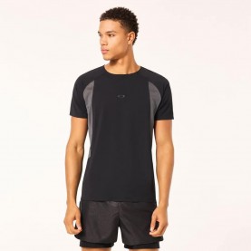 тениска,мъжки,тениски,oakley,pursuit,pro,short,sleeve,t,shirt,blackout,(black)