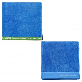 хавлиена,кърпа,хавлии,benetton,90x150,cm,towel,2,units,blue,(blue)