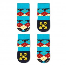 чорапи,мъжки,чорапи,happy,socks,argyle,dog,socks,multicolor,(multicolor)