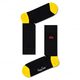 чорапи,мъжки,чорапи,happy,socks,beatles,socks,yellow,black,(multicolor)