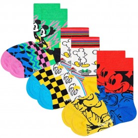 чорапи,детски,чорапи,happy,socks,disney,mickey,socks,3,pairs,multicolor,(multicolor)