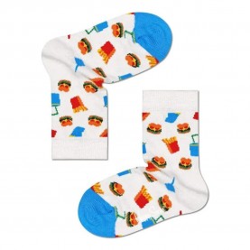 чорапи,детски,чорапи,happy,socks,hs179,b,hamburger,socks,multicolor