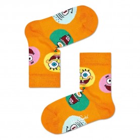 чорапи,детски,чорапи,happy,socks,hs311,b,sponge,bob,say,cheese,burger,socks,multicolor,(multicolor)