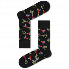 чорапи,мъжки,чорапи,happy,socks,hs482,r,lazer,quest,socks,black,(multicolor)