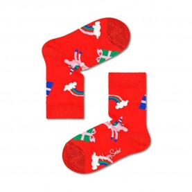 чорапи,детски,чорапи,happy,socks,jumbo,unicorn,socks,red,(multicolor)