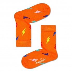 чорапи,детски,чорапи,happy,socks,lightning,socks,orange,(multicolor)