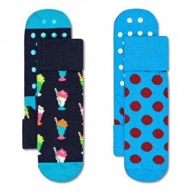 чорапи,детски,чорапи,happy,socks,milkshake,anti,socks,2,units,multicolor,(multicolor)