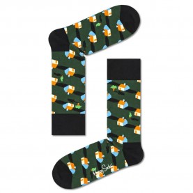 чорапи,мъжки,чорапи,happy,socks,neighbors,socks,multicolor,(green)