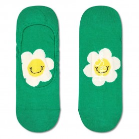 чорапи,мъжки,чорапи,happy,socks,smiley,daisy,liner,socks,multicolor,(green)