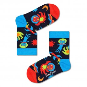 чорапи,детски,чорапи,happy,socks,space,cats,socks,multicolor,(multicolor)