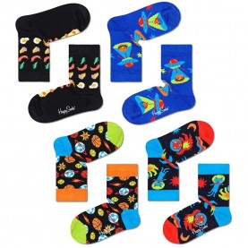 чорапи,детски,чорапи,happy,socks,space,socks,4,units,multicolor,(multicolor)