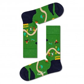 чорапи,мъжки,чорапи,happy,socks,walk,in,the,park,socks,multicolor,(green)