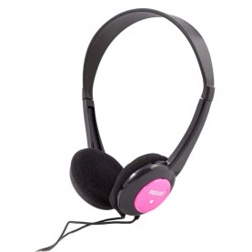 Слушалки Maxell GD025 headphones - Black / Pink (Pink) слушалки,слушалки,maxell,gd025,headphones,black,pink,(pink)