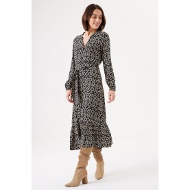 рокля,дамски,поли,и,рокли,garcia,h30280,long,sleeve,long,dress,black