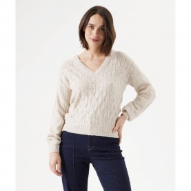 блуза,дамски,пуловери,дамски,плетени,дрехи,garcia,i30046,v,neck,sweater,beige