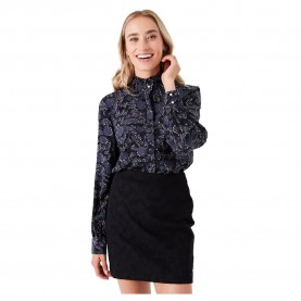 риза,с,дълъг,ръкав,дамски,блузи,дамски,ризи,garcia,k30033,long,sleeve,shirt,black,(black)