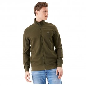 блуза,мъжки,пуловери,garcia,z1103,full,zip,sweater,dark,green,(brown)