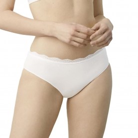дамско,бельо,дамски,бикини,и,танкини,ysabel,mora,midi,cotton,with,lace,panties,beige,(white)