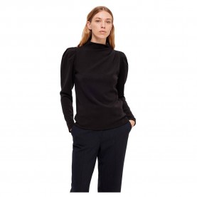 дамски,блузи,дамски,ризи,selected,fenja,long,sleeve,blouse,black
