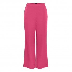 панталони,дамски,панталони,pieces,bossy,wide,leg,fit,high,waist,pants,pink,(hot,pink)