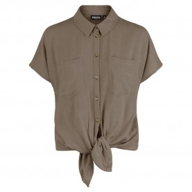 дамски,блузи,дамски,ризи,pieces,vinsty,short,sleeve,blouse,beige,(fossil)