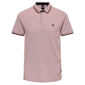 мъжки,блузи,с,яка,only,&,sons,fletcher,short,sleeve,polo,copper,brown,detail,melange,(brown)