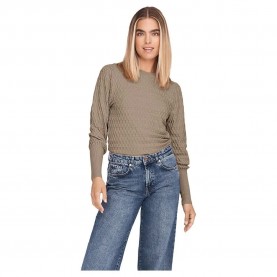 блуза,дамски,пуловери,дамски,плетени,дрехи,only,faye,sweater,beige,(silver,mink)