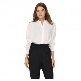 риза,с,дълъг,ръкав,дамски,блузи,дамски,ризи,only,iris,long,sleeve,shirt,white,(cloud,dancer)