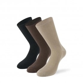 Чорапи Lenz No Pressure Half long socks 3 pairs - Beige (Beige / Light Brown / Brown) чорапи,мъжки,чорапи,дамски,чорапи,lenz,no,pressure,half,long,socks,3,pairs,beige,(beige,light,brown,brown)